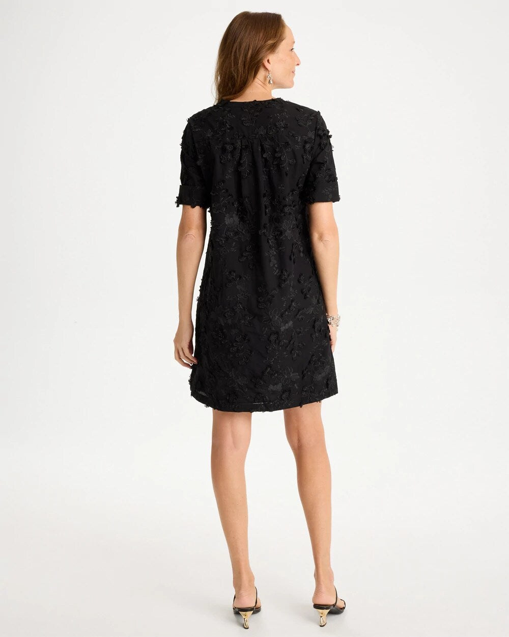 3D Floral Dress