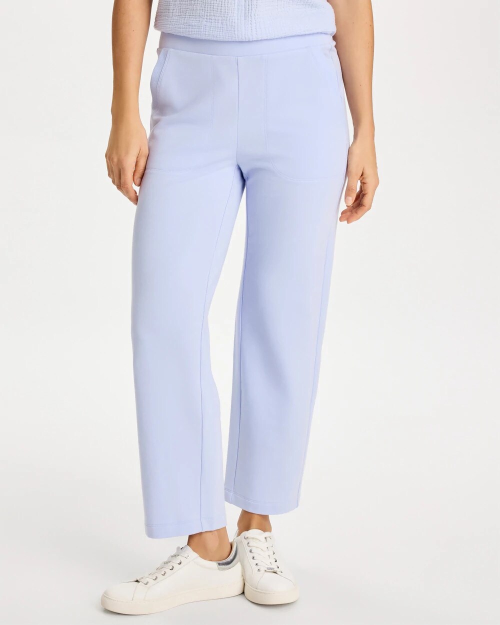 Zenergy French Terry Cropped Pants