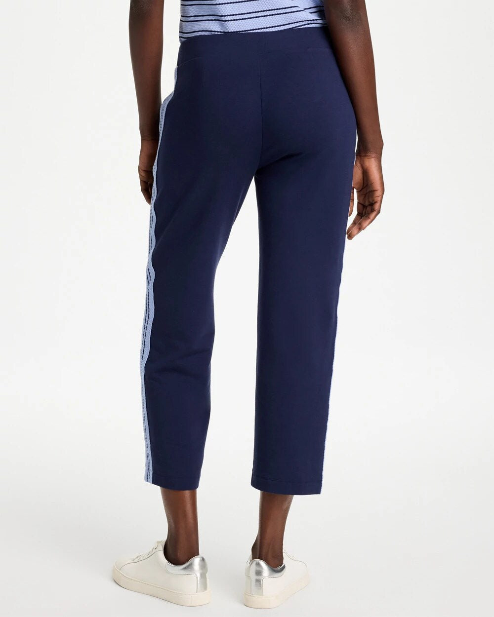 Zenergy French Terry Striped Crops