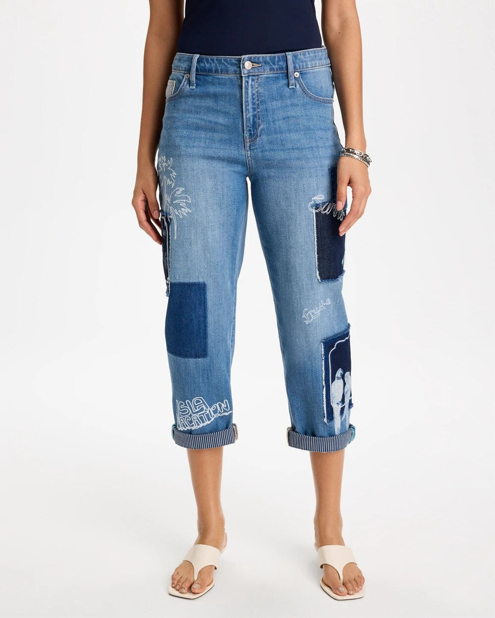 Relaxed Boyfriend Summer Jean