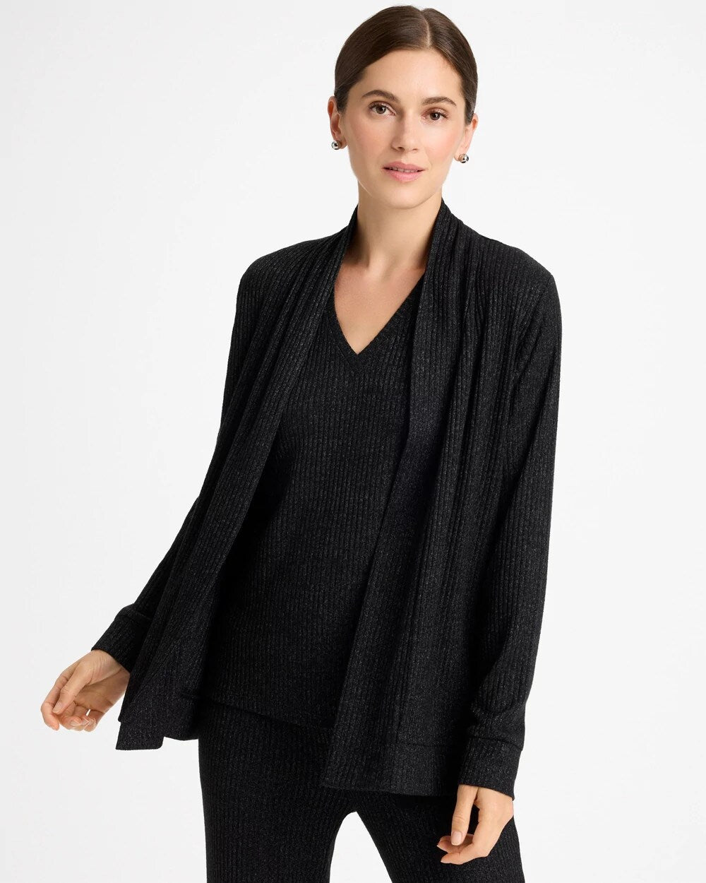 Zenergy Ribbed Cardigan