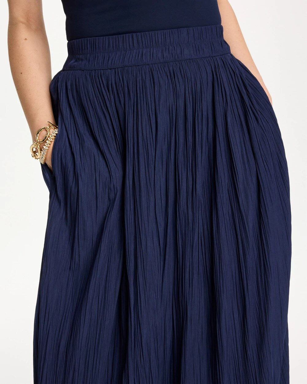 Sea Island Pull-On Maxi Skirt