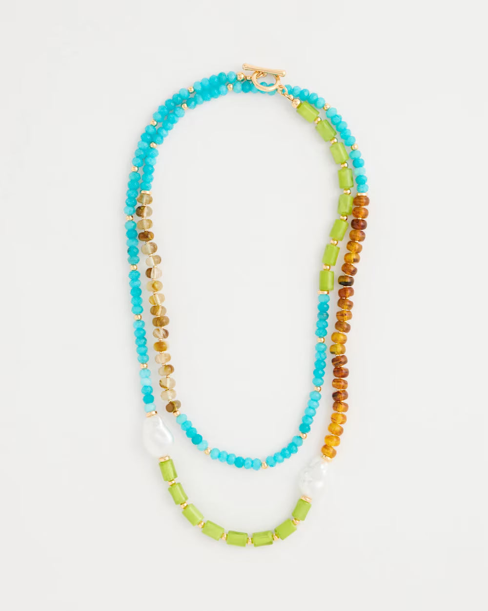 Resin Single-Strand Necklace