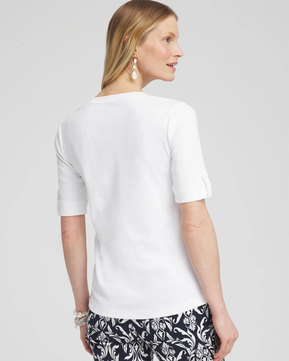 Pima V-Neck Tee
