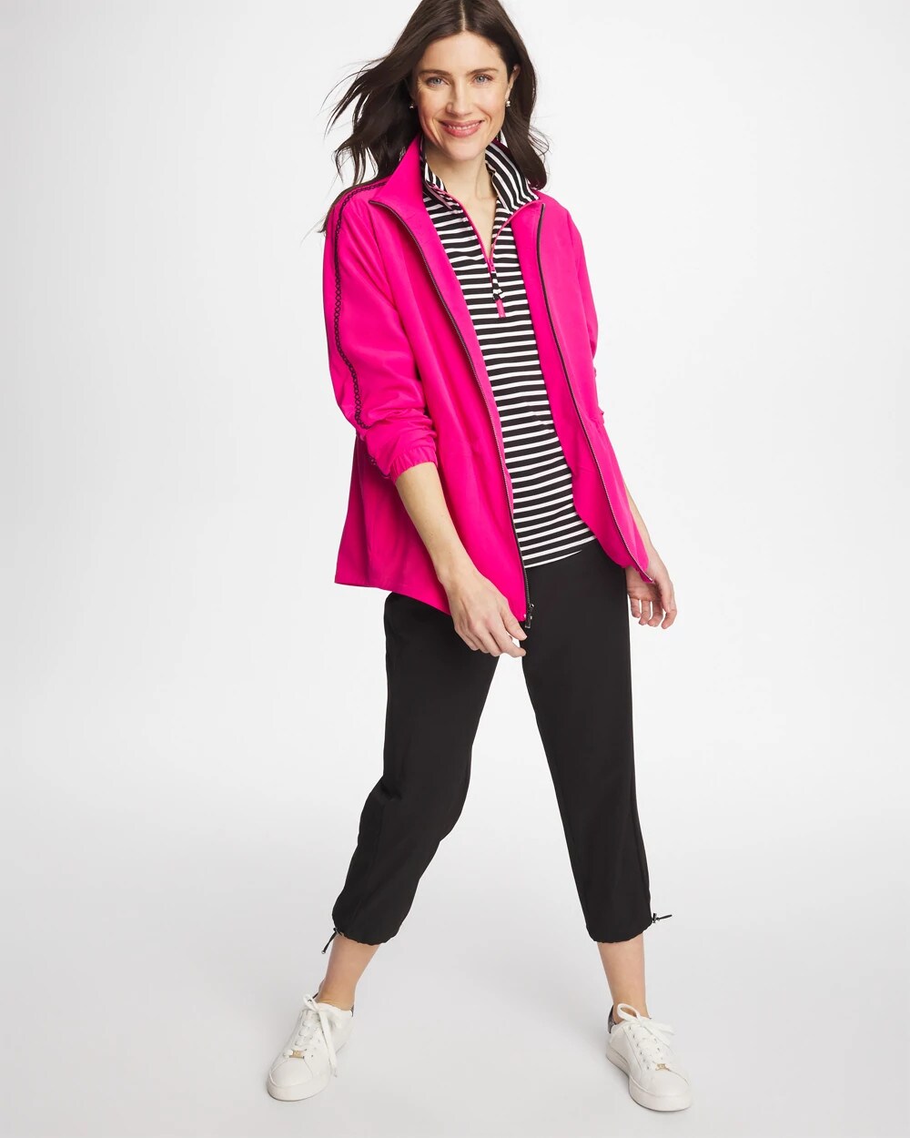 Zenergy UPF Lattice-Trim Jacket