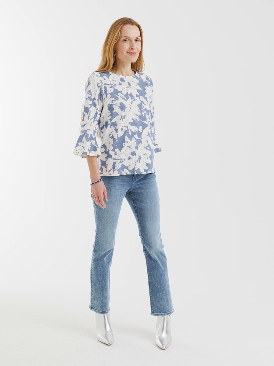 Girlfriend Kick Flare Jeans