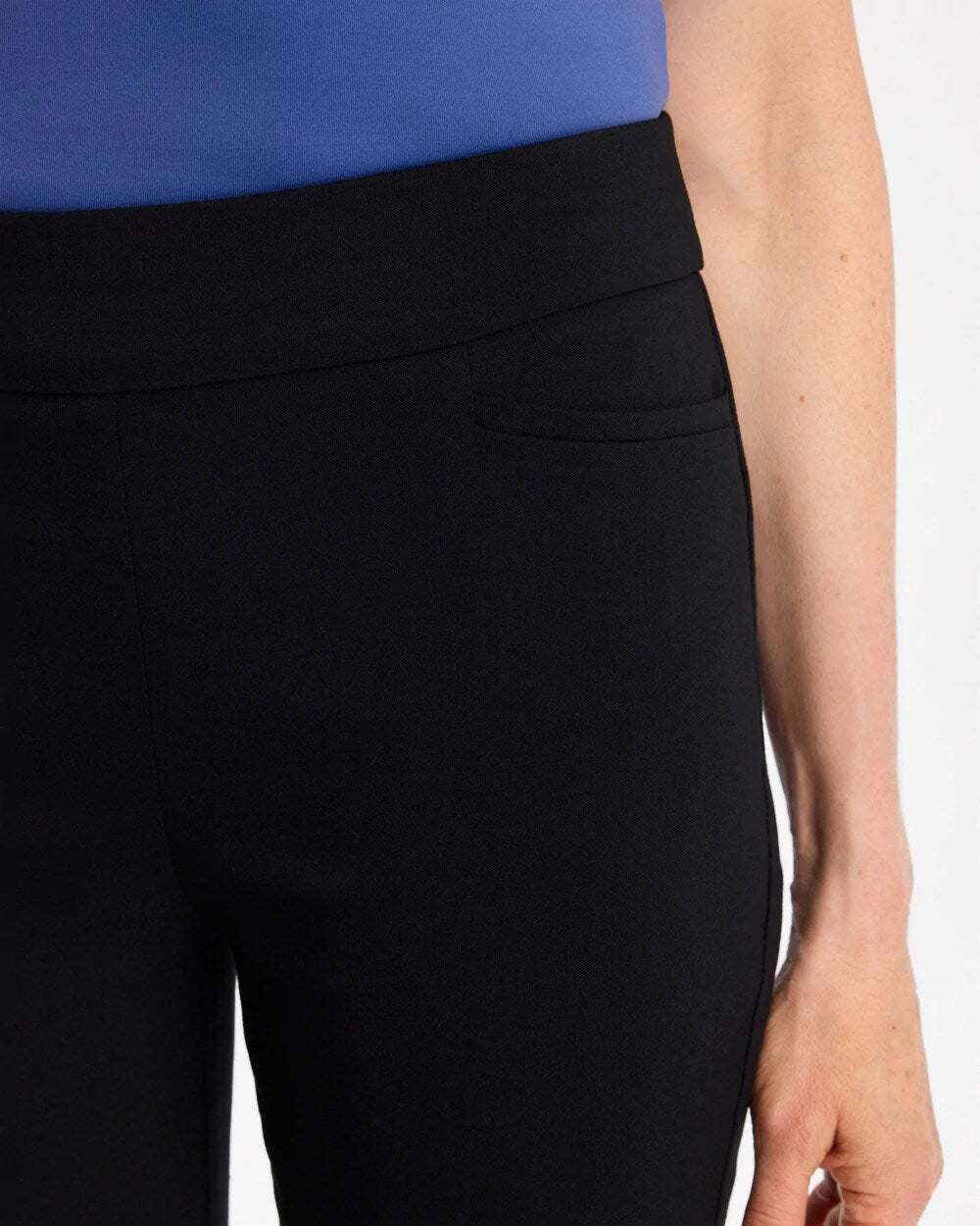 Brigitte Slim Pull-On Ankle Pants