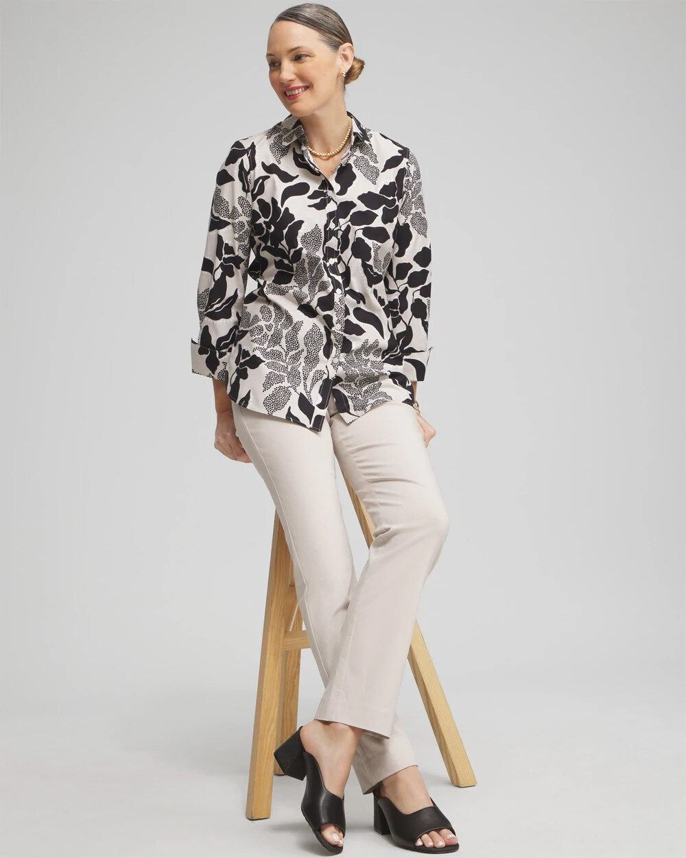 Brigitte Slim Pull-On Pants