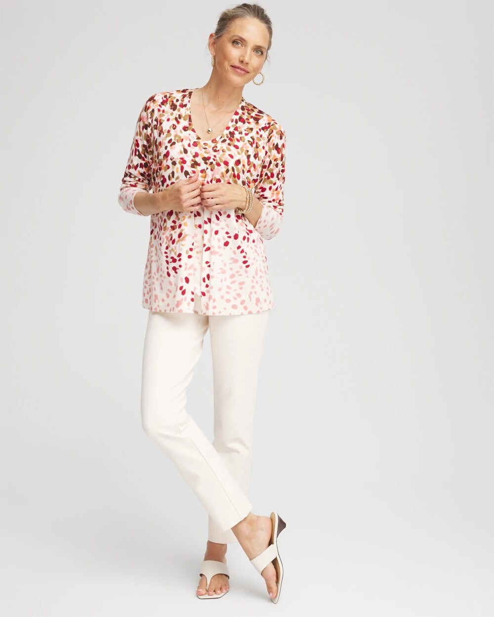 Juliet Slim Trim Detail Ankle Pants
