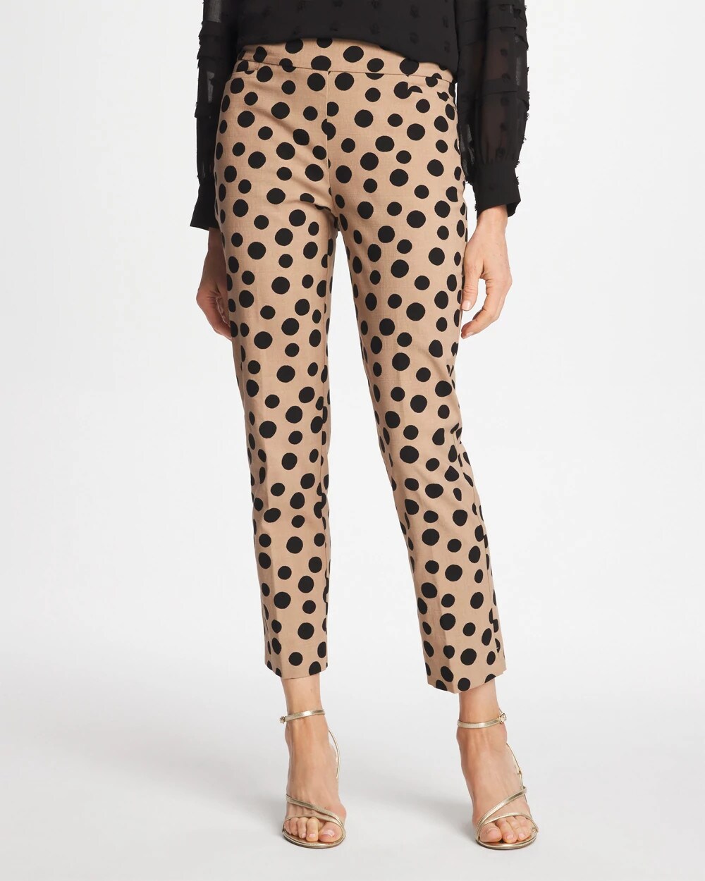 Global Dot Brigitte Crop