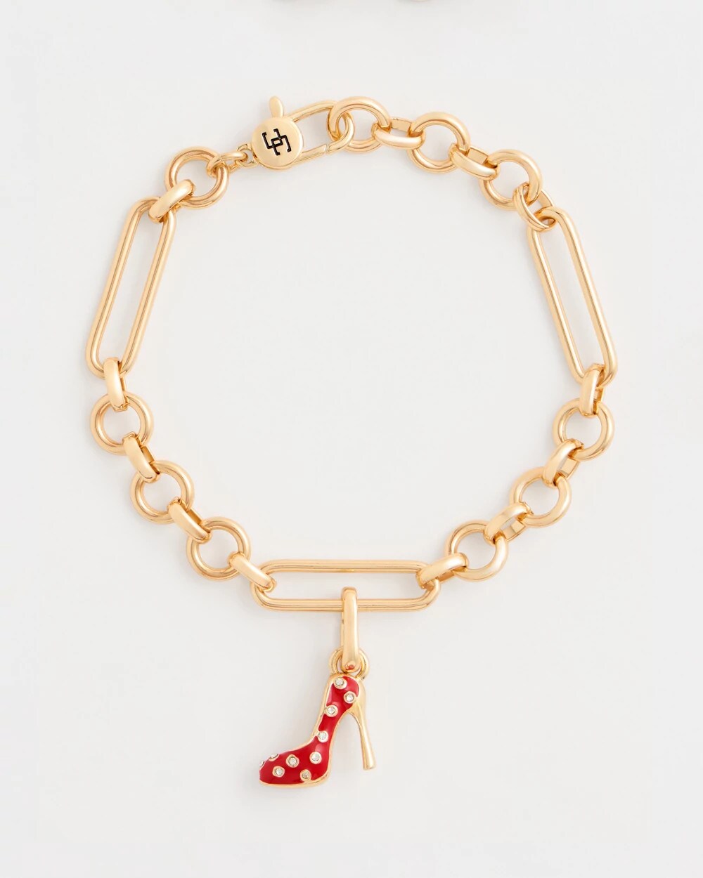 Red High Heel Charm