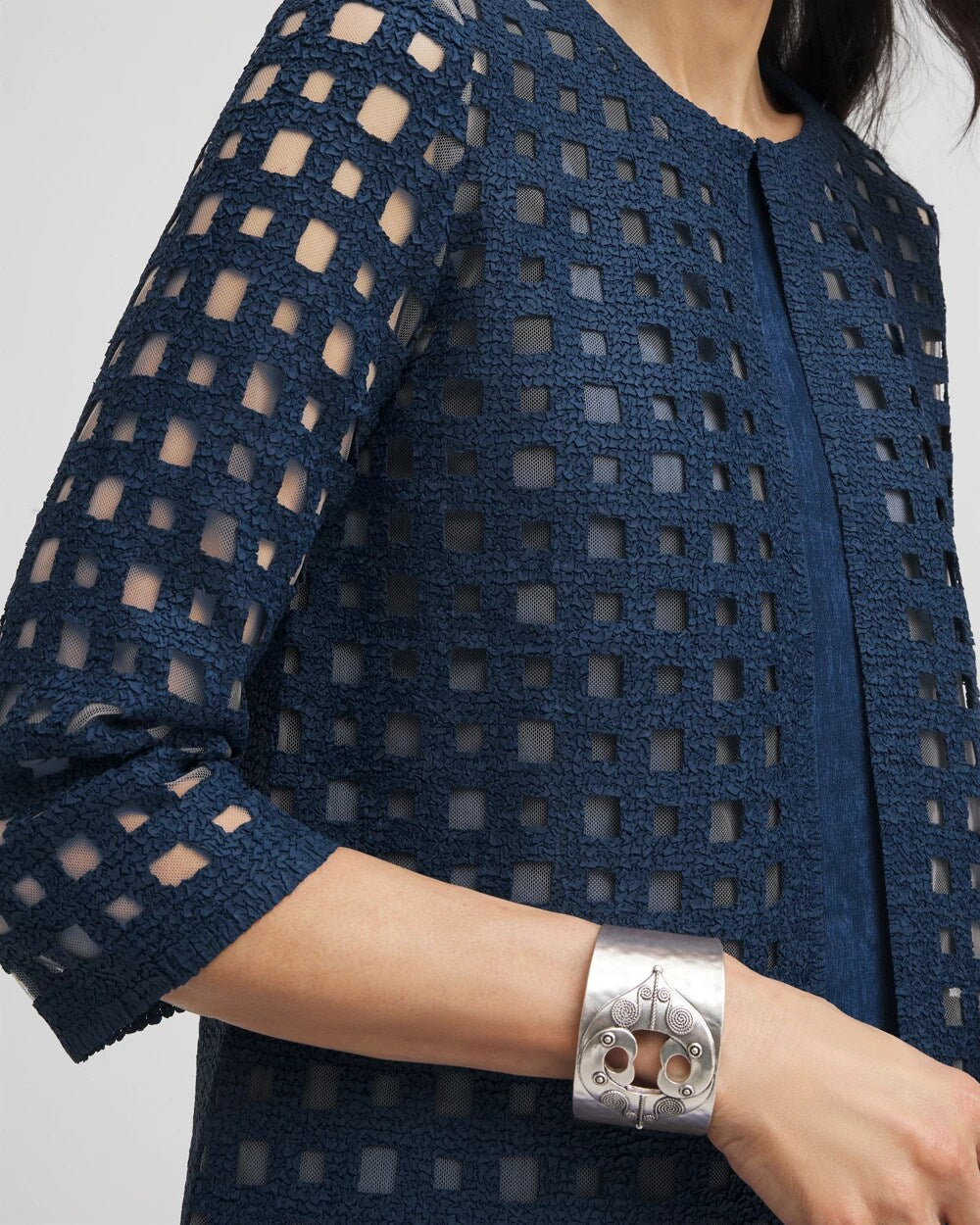 Travelers Collection Cutout Crush Jacket