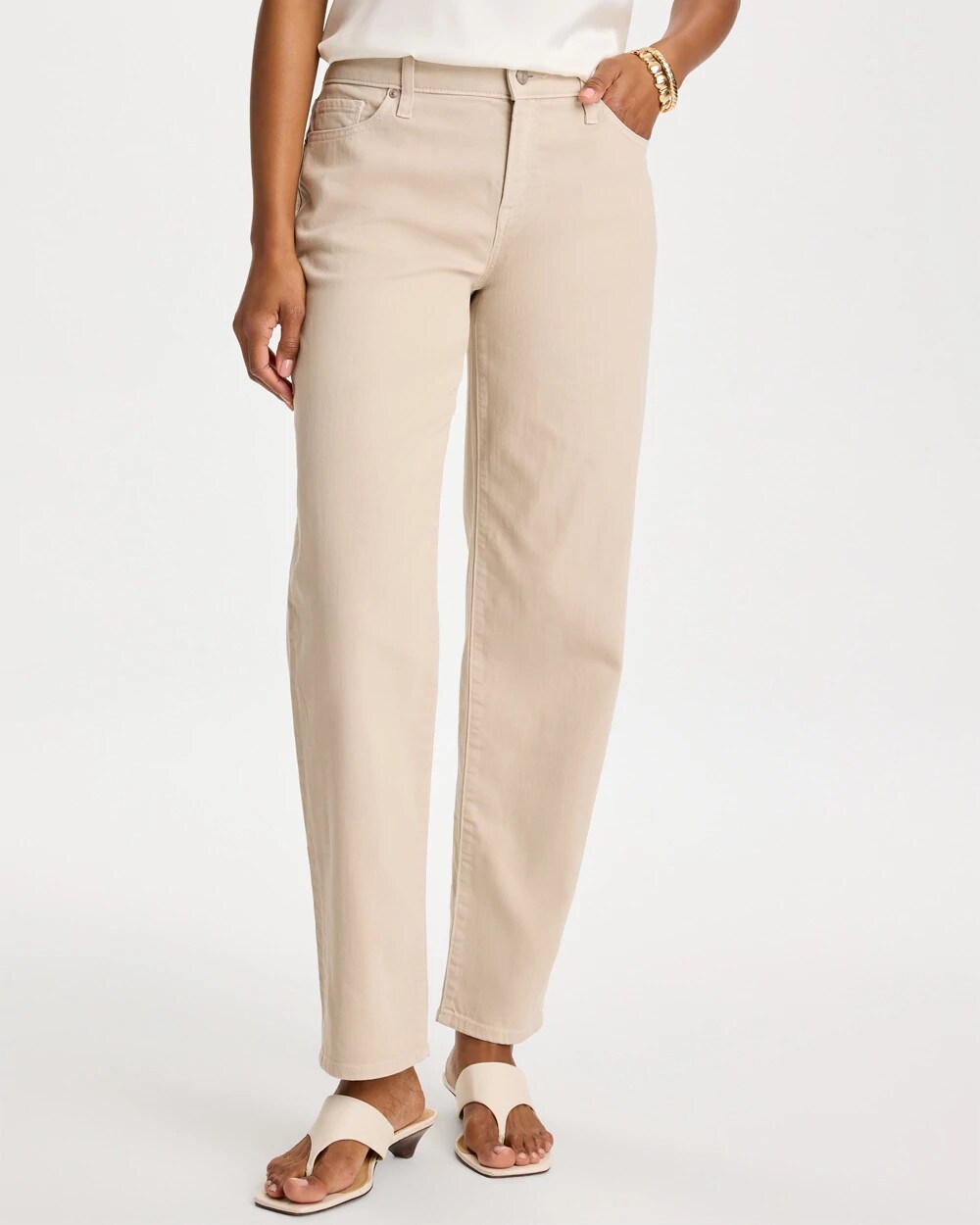 Boyfriend Relaxed Crop Jeans