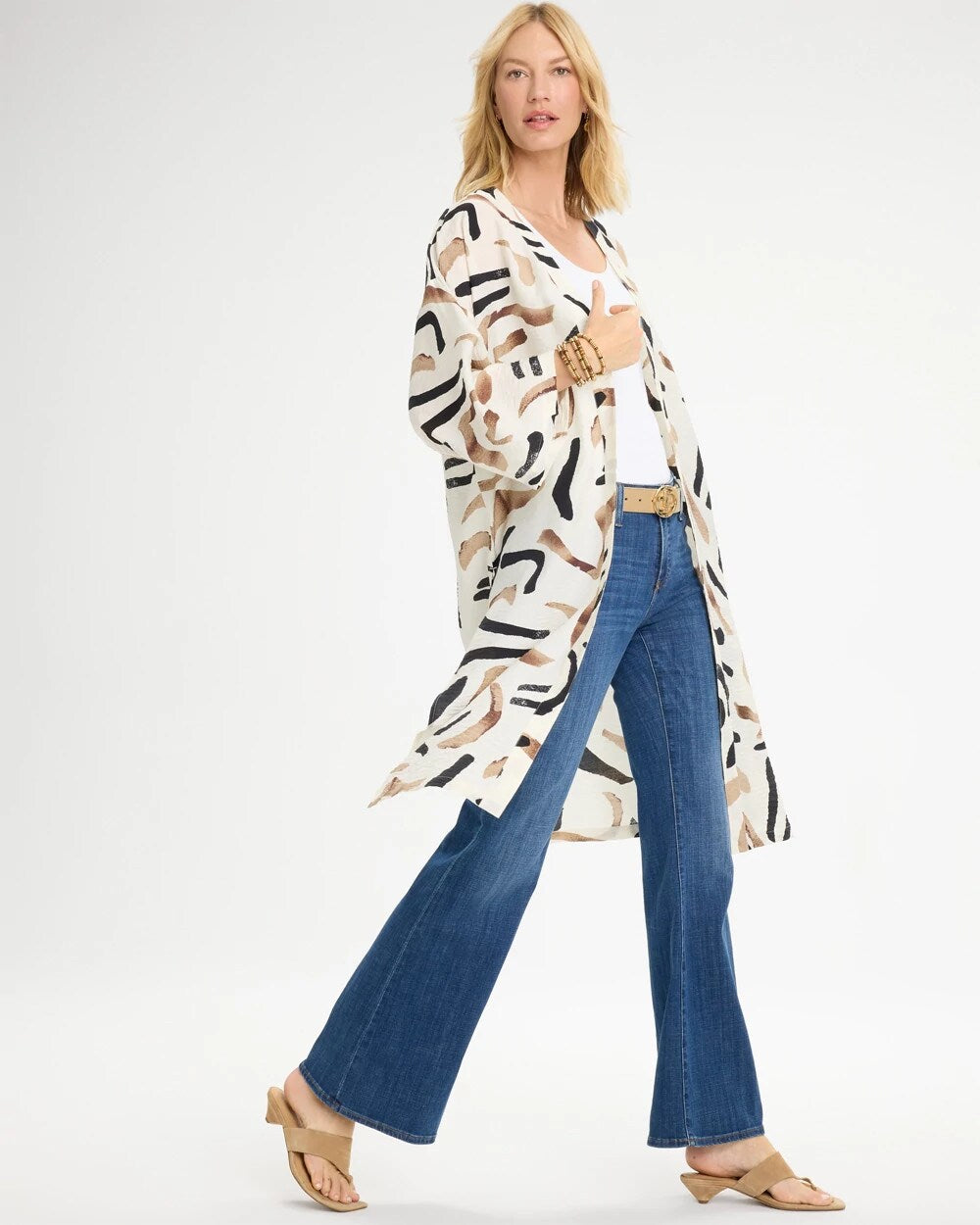 Island Explorer Long Kimono