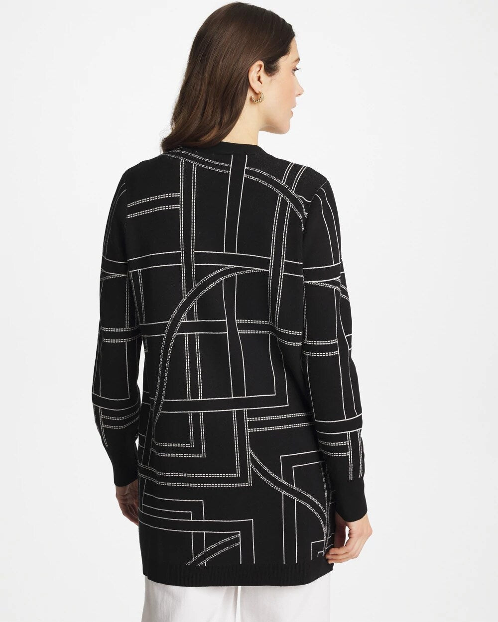 Ella Graphic Cardigan