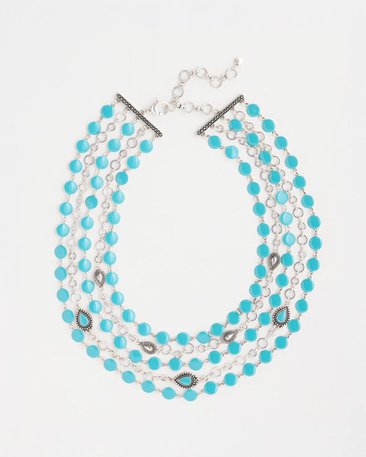 Multi-Strand Bib Necklace