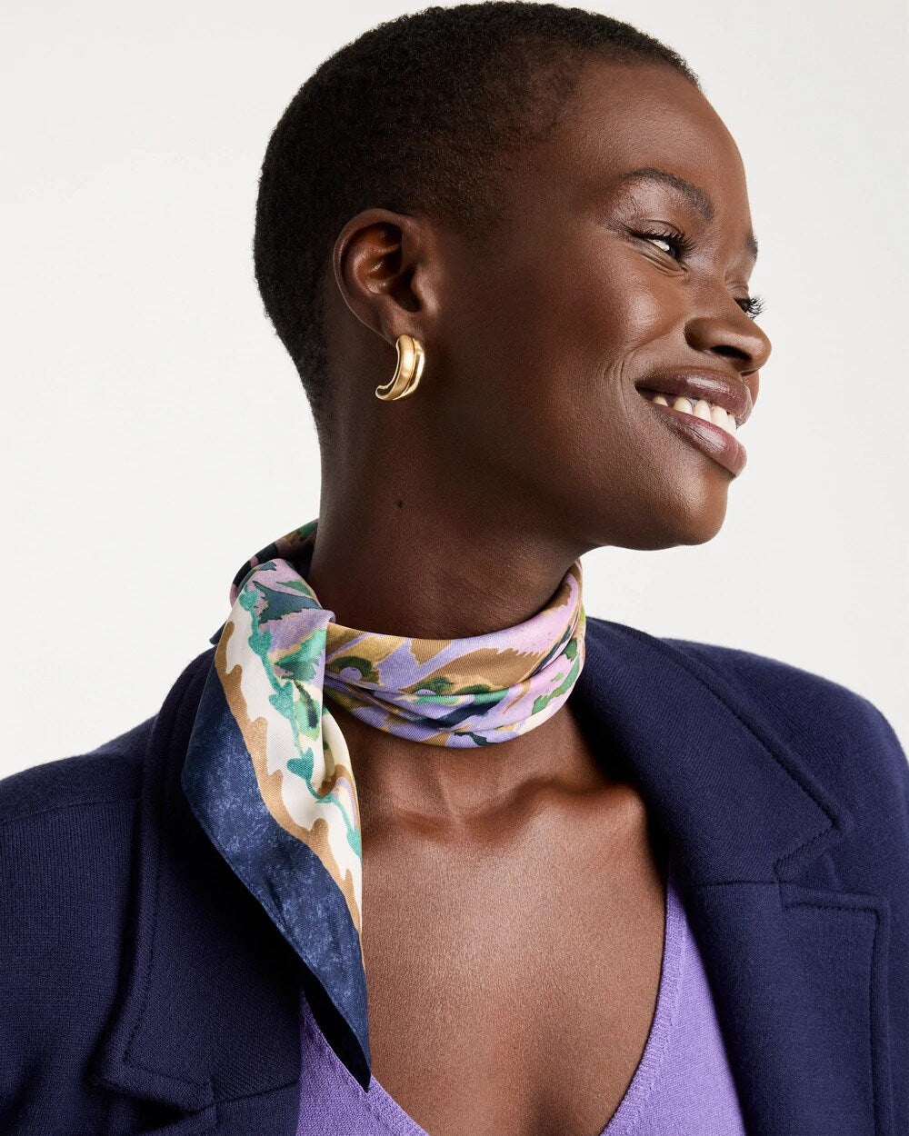 Paisley Square Scarf