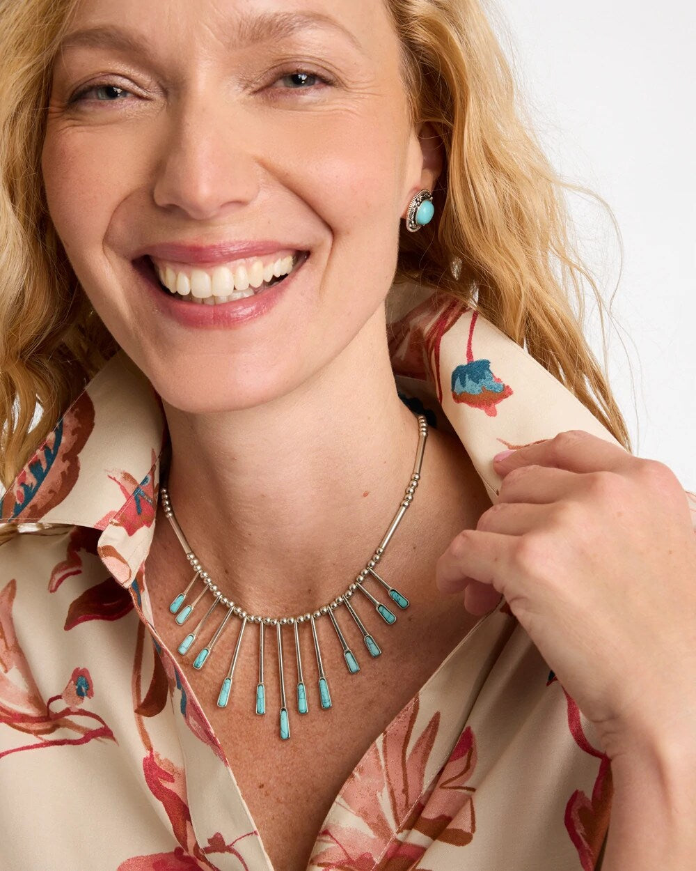 Sliced Bib Necklace