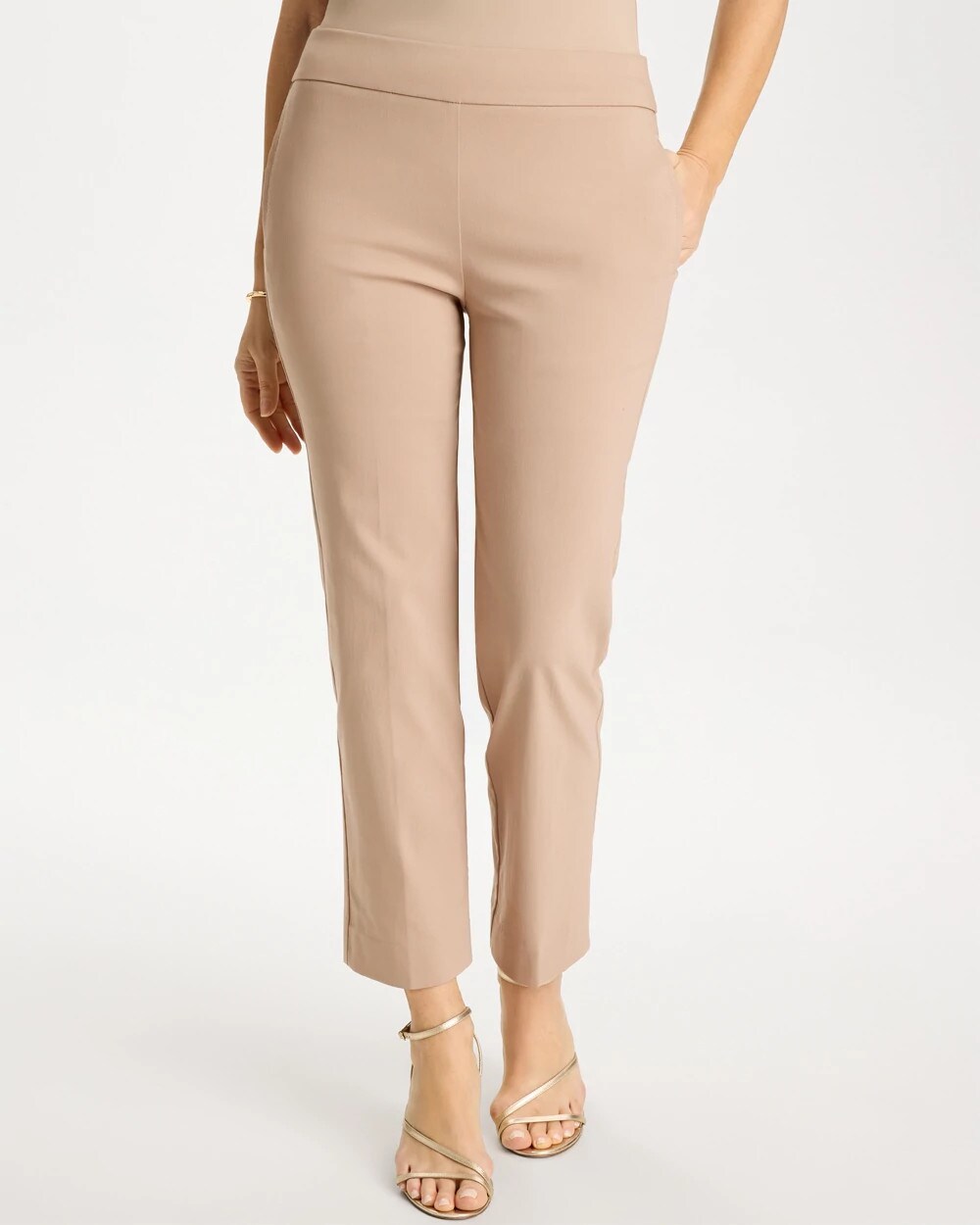 Brigitte Straight Crop