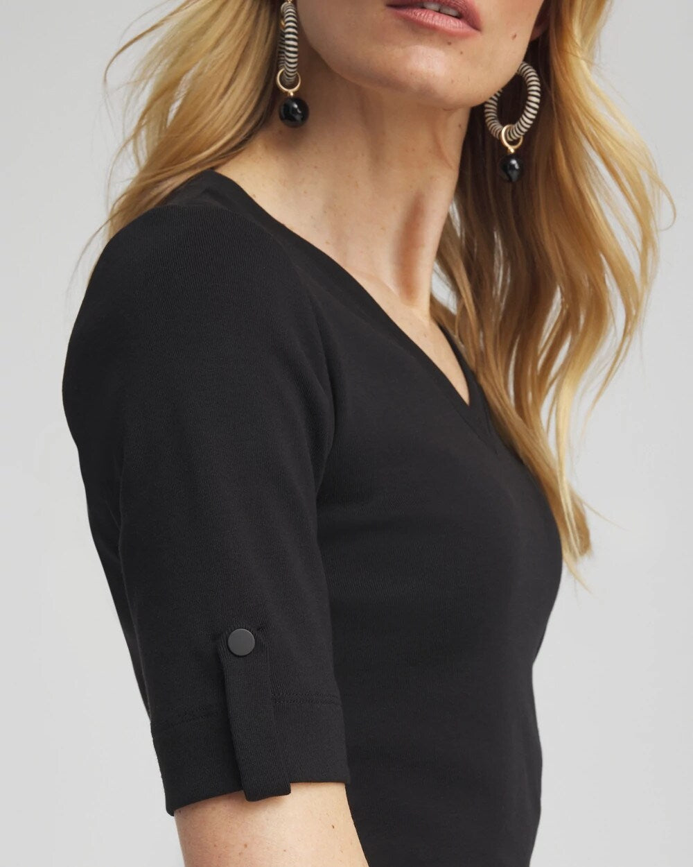 Pima V-Neck Tee