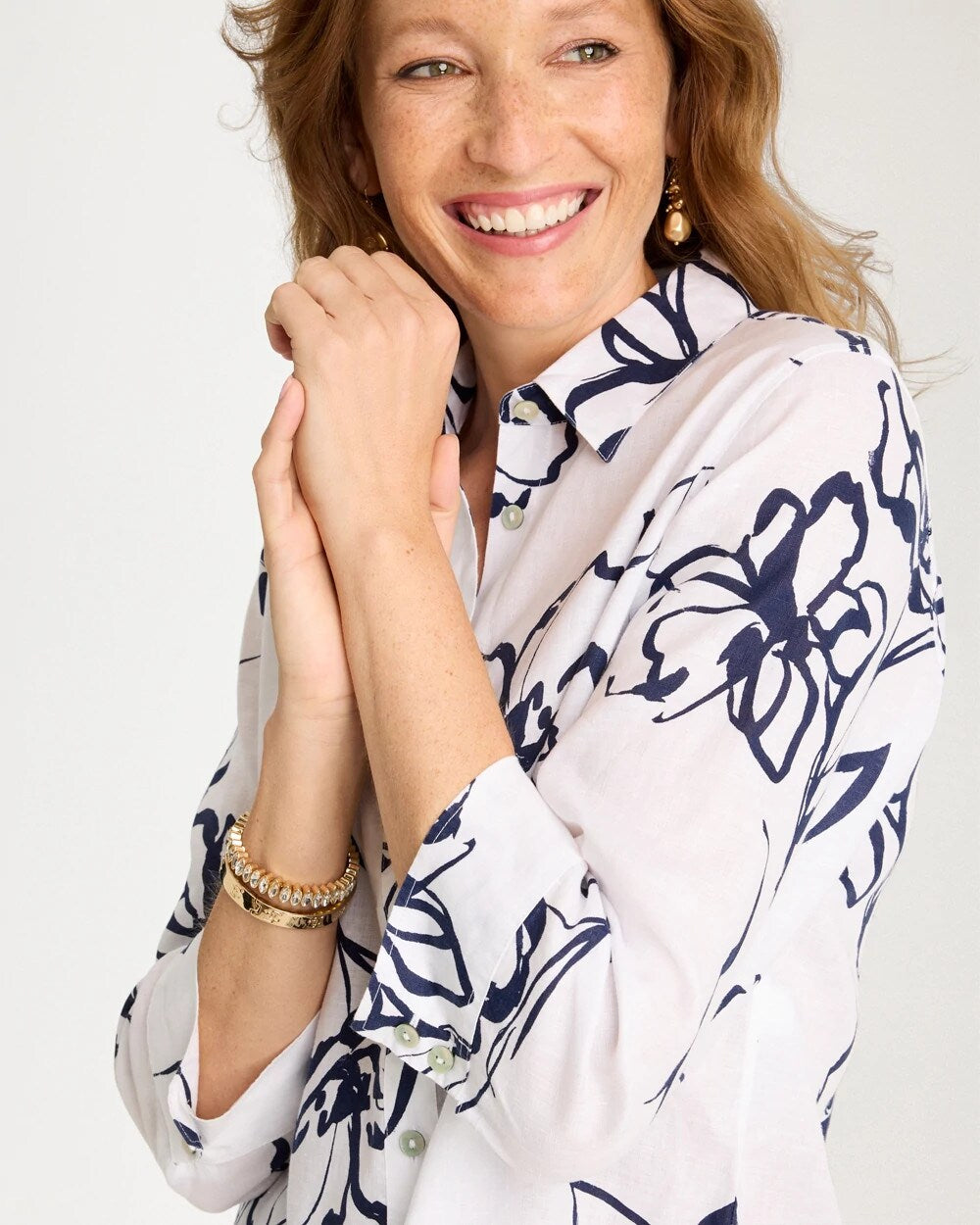 No Iron Linen Amalfi Shirt