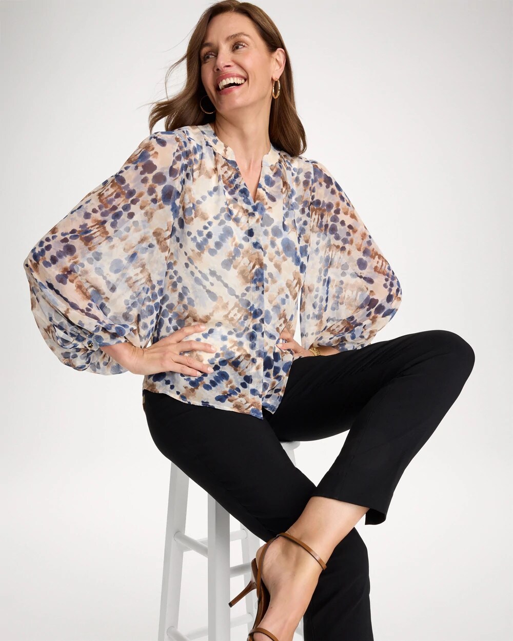 Georgette Printed Blouse