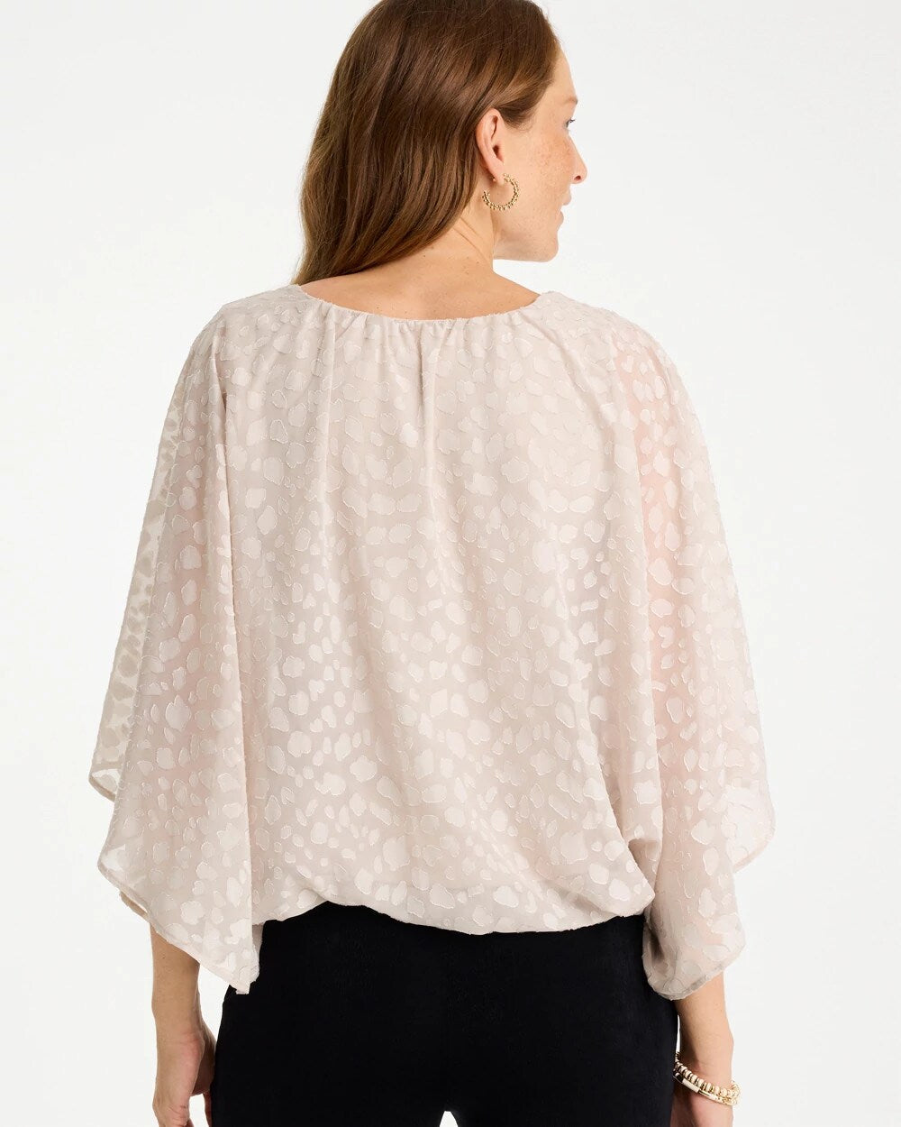 Travelers Bubble Hem Top