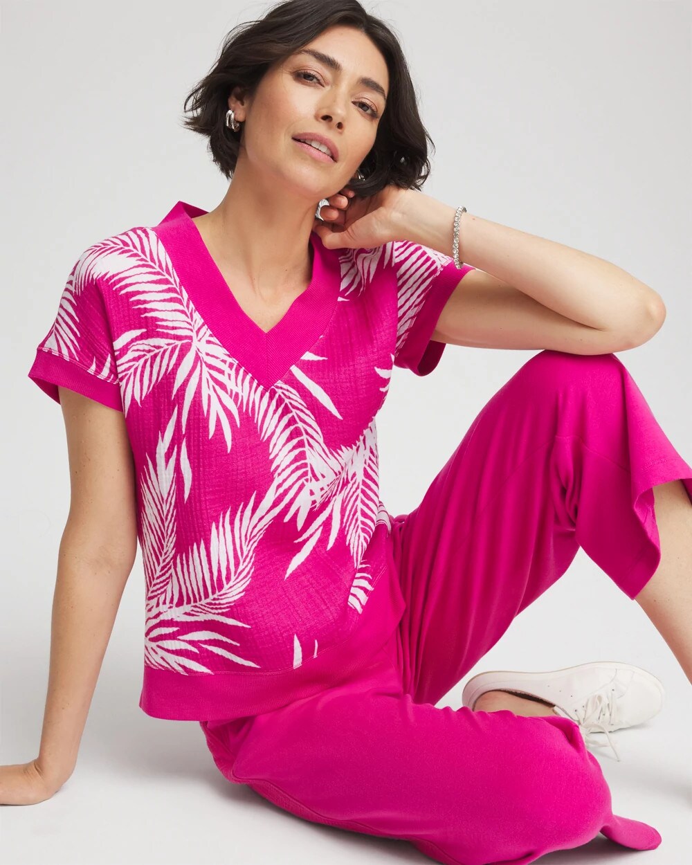 Zenergy Tropical Gauze Top