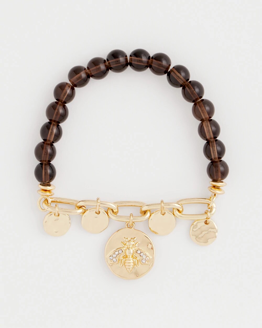 Neutral Link Charm Bracelet