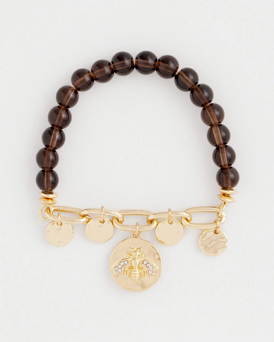 Neutral Link Charm Bracelet