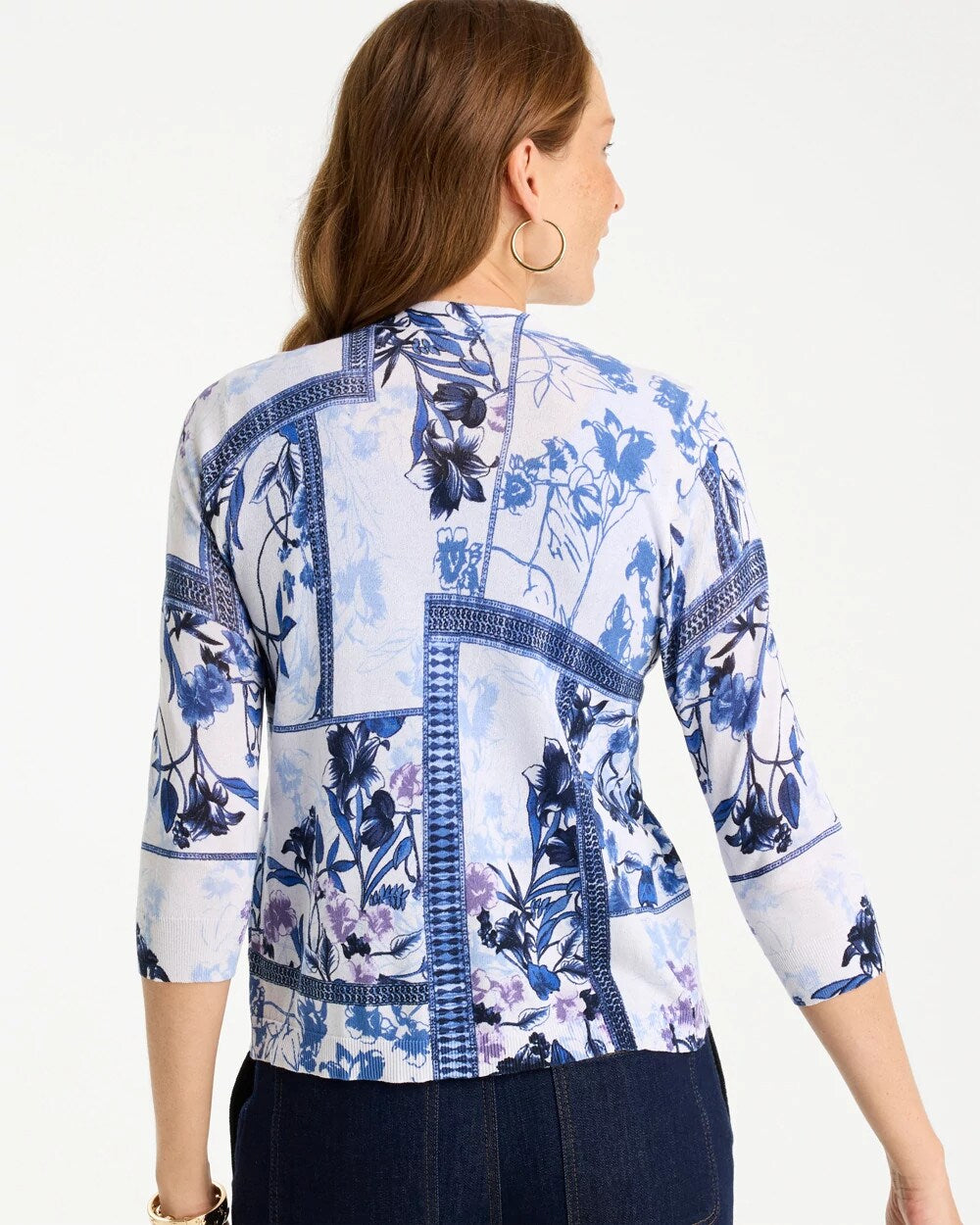 Summer Romance Botanical Cardigan