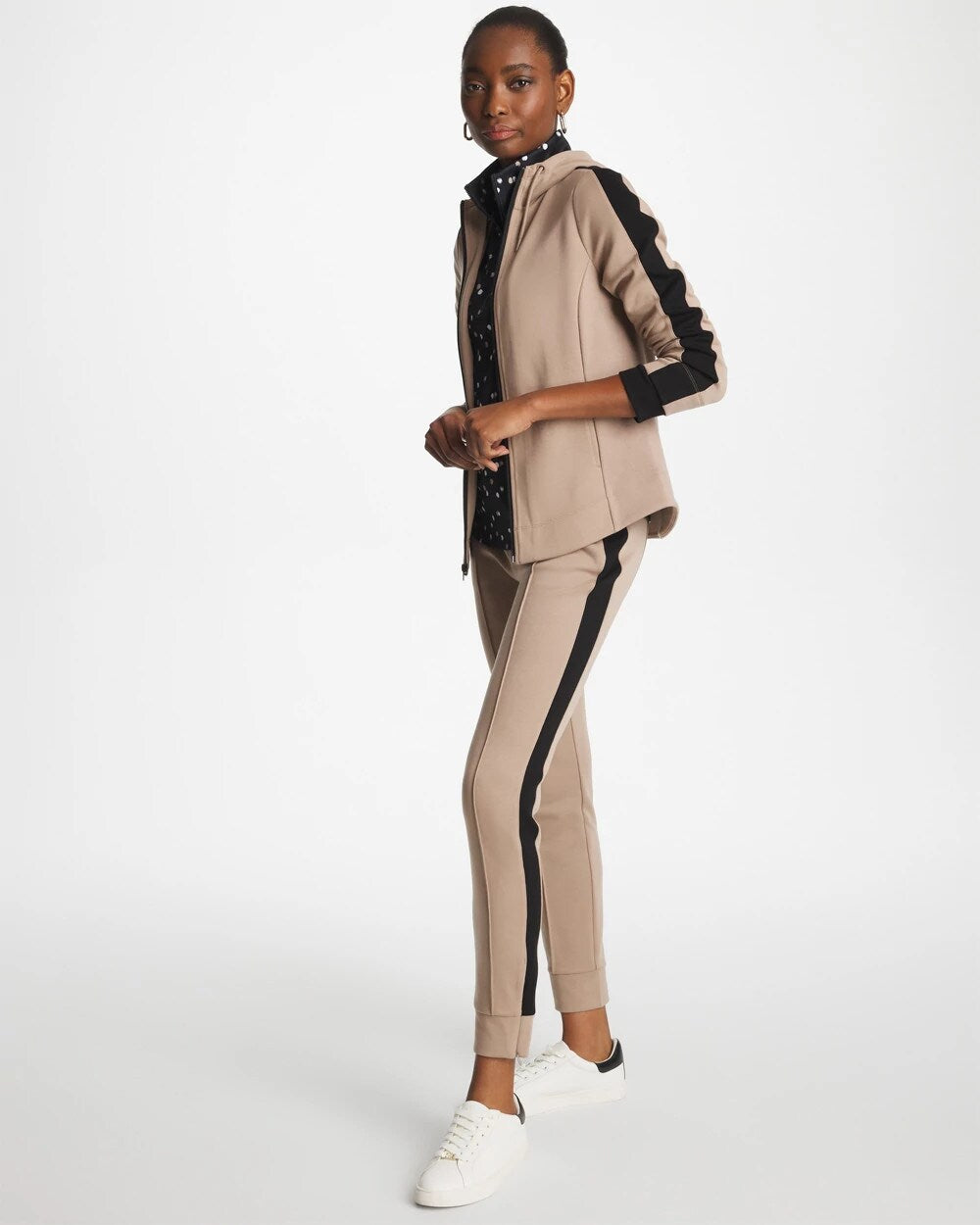 Zenergy Double-Knit Contrast Jacket