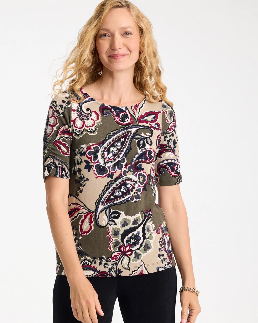 Travelers Pullover Short Sleeve Top