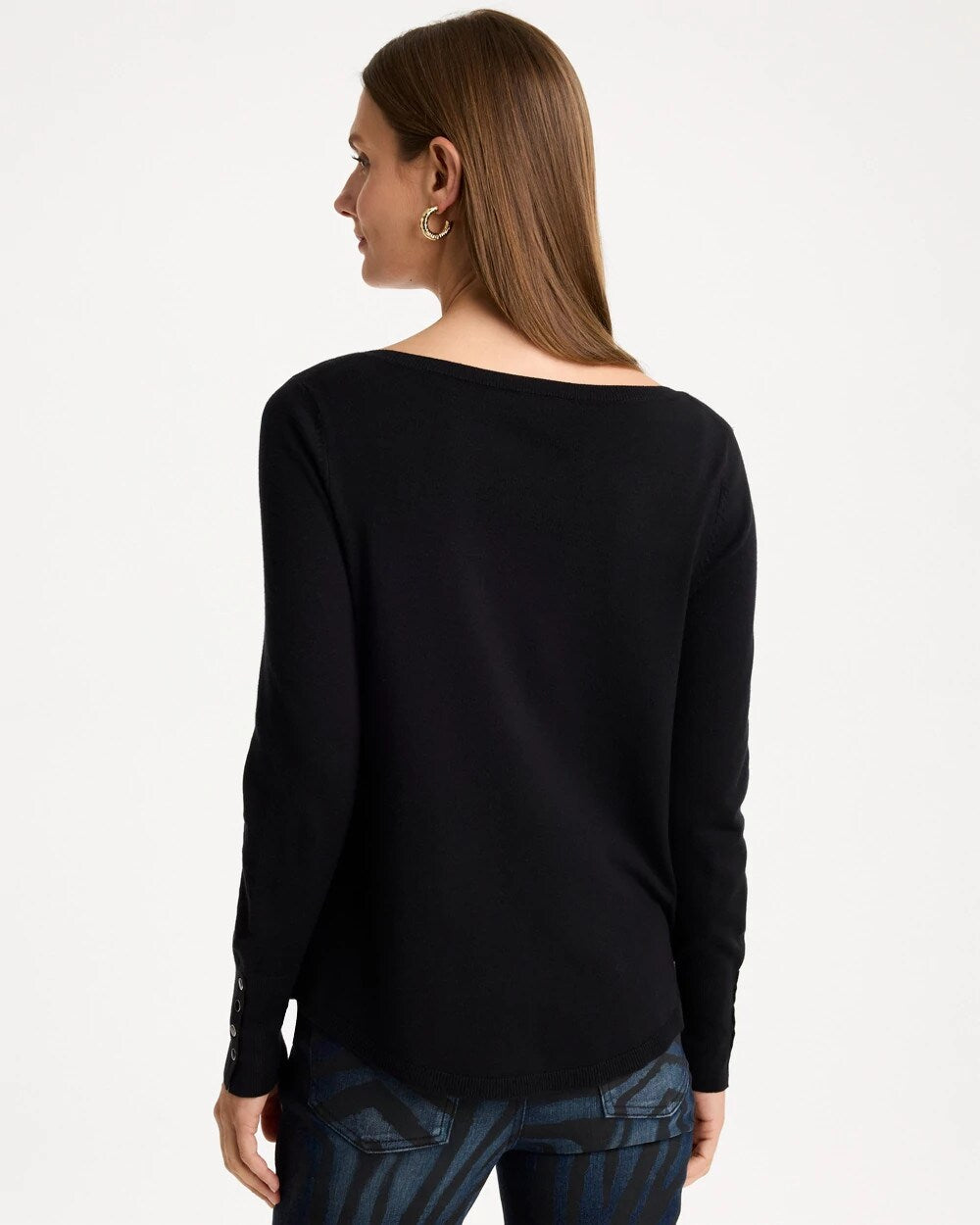 Ella Bateau Pullover Sweater