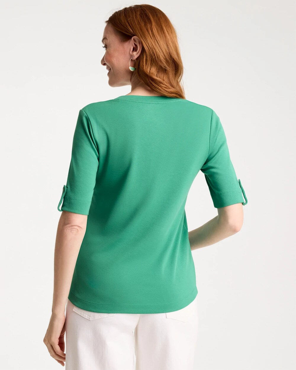 Pima V-Neck Tee