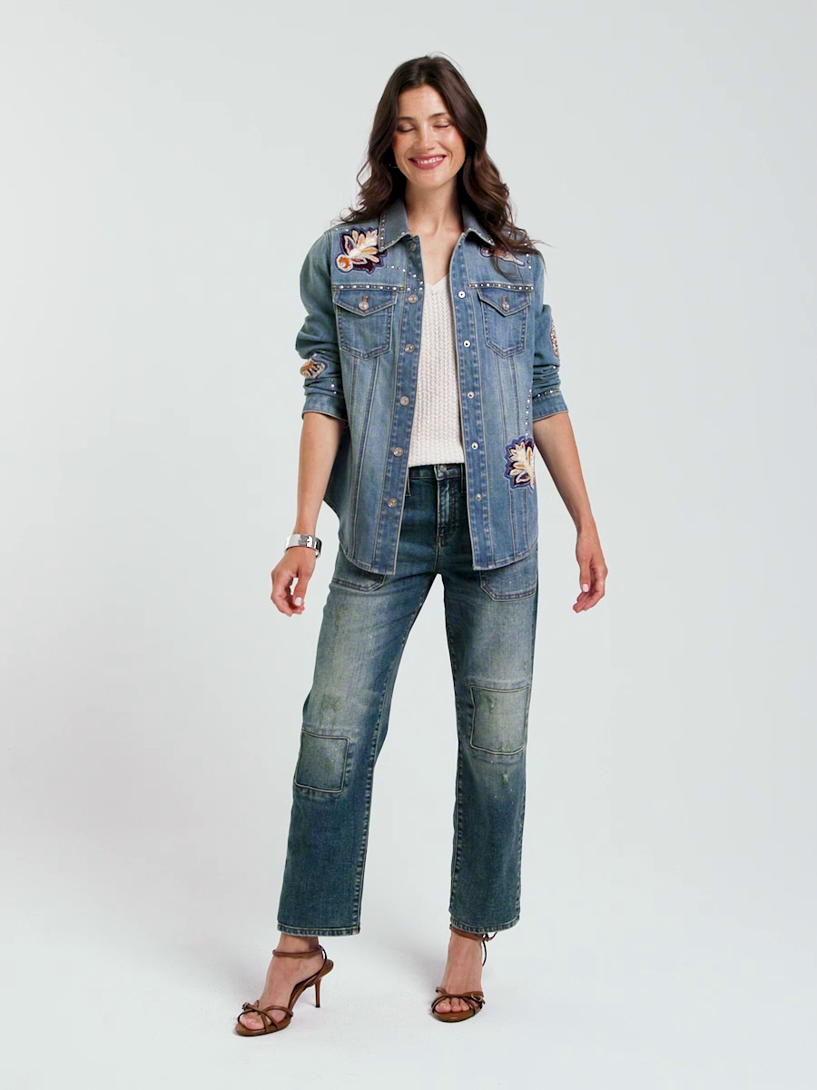 Embellished Denim Jacket