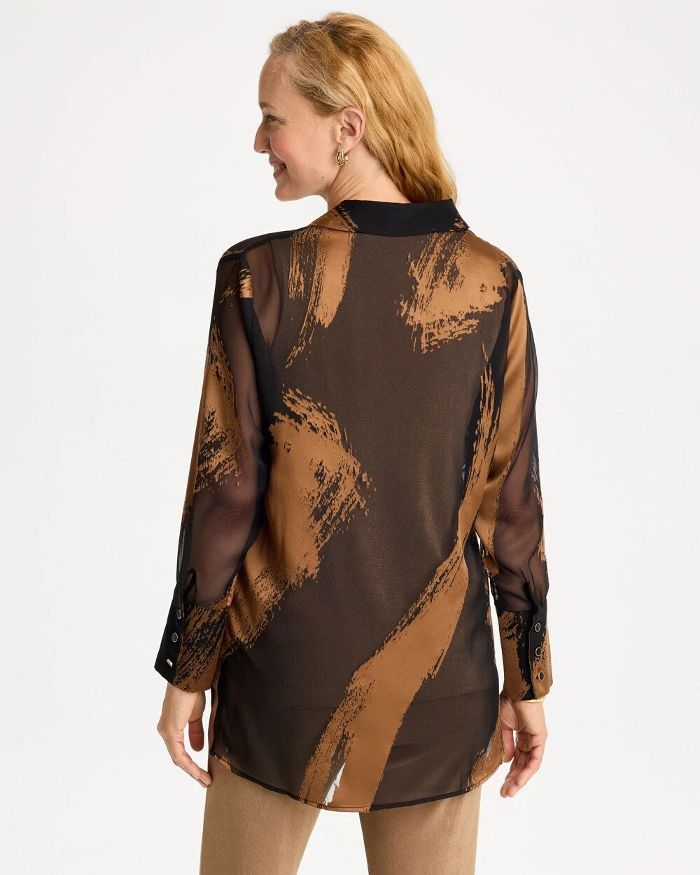 Travelers Sheer Burnout Shirt