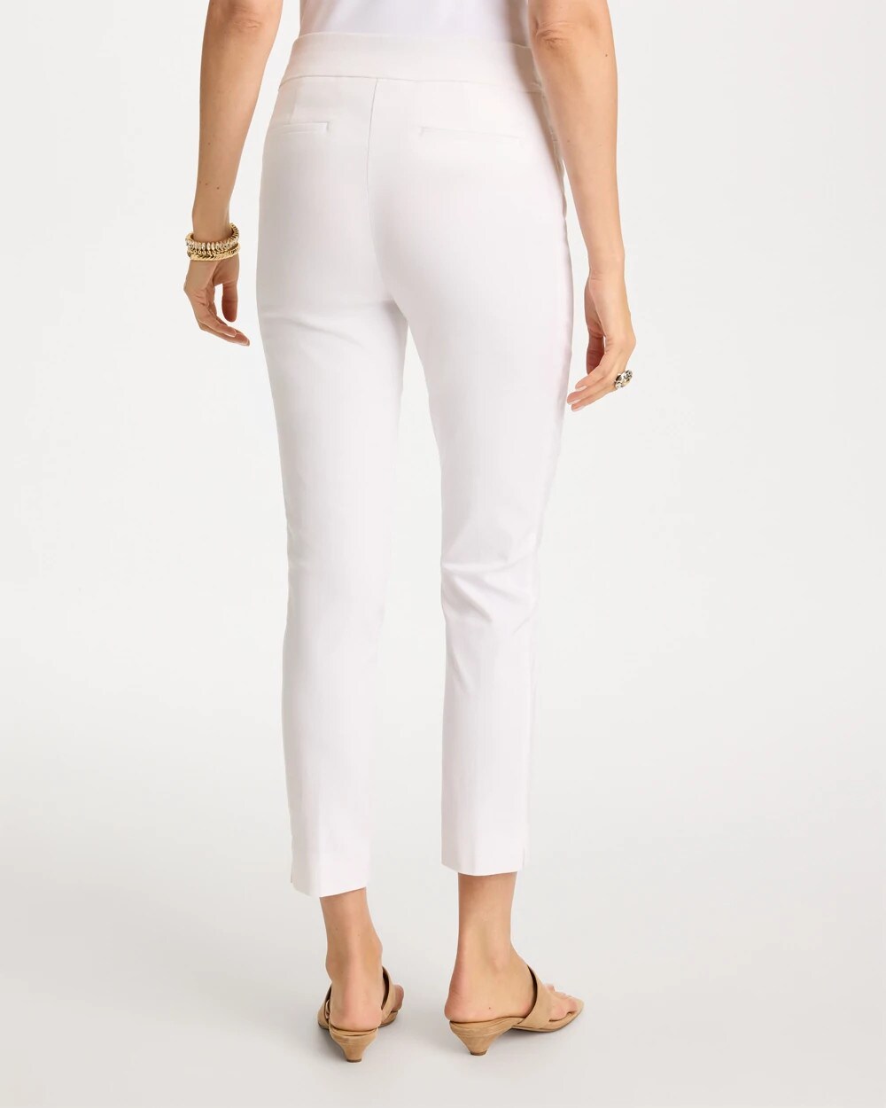 Brigitte Slim Pull-On Ankle Pants