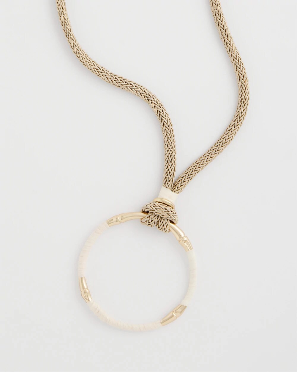 Large Open Pendant Necklace