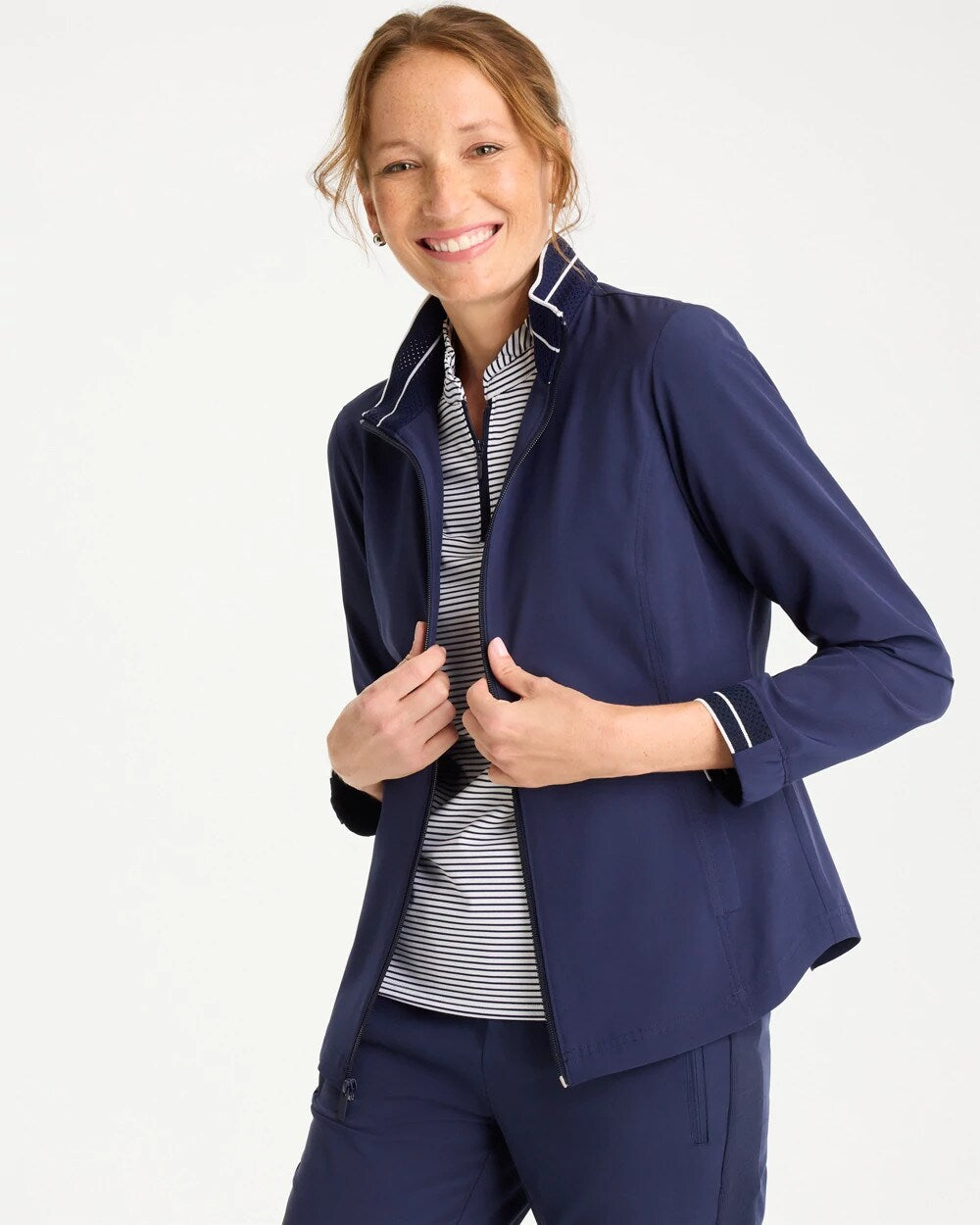 Zenergy UPF Mesh Trim Jacket