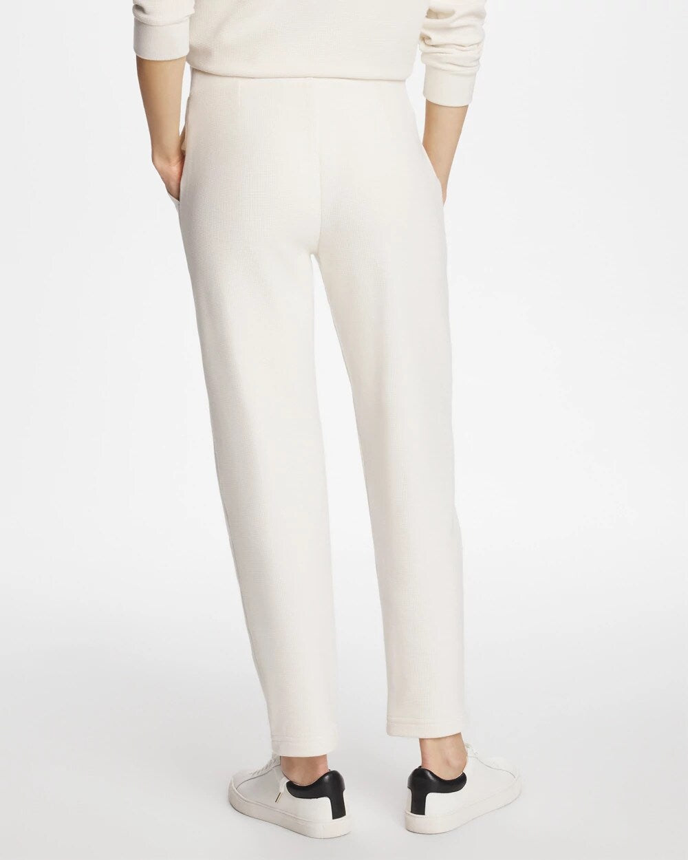 Zenergy Soft Waffle Tapered Ankle Pants