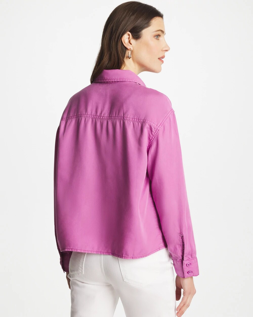 Classic Collared Denim Shirt