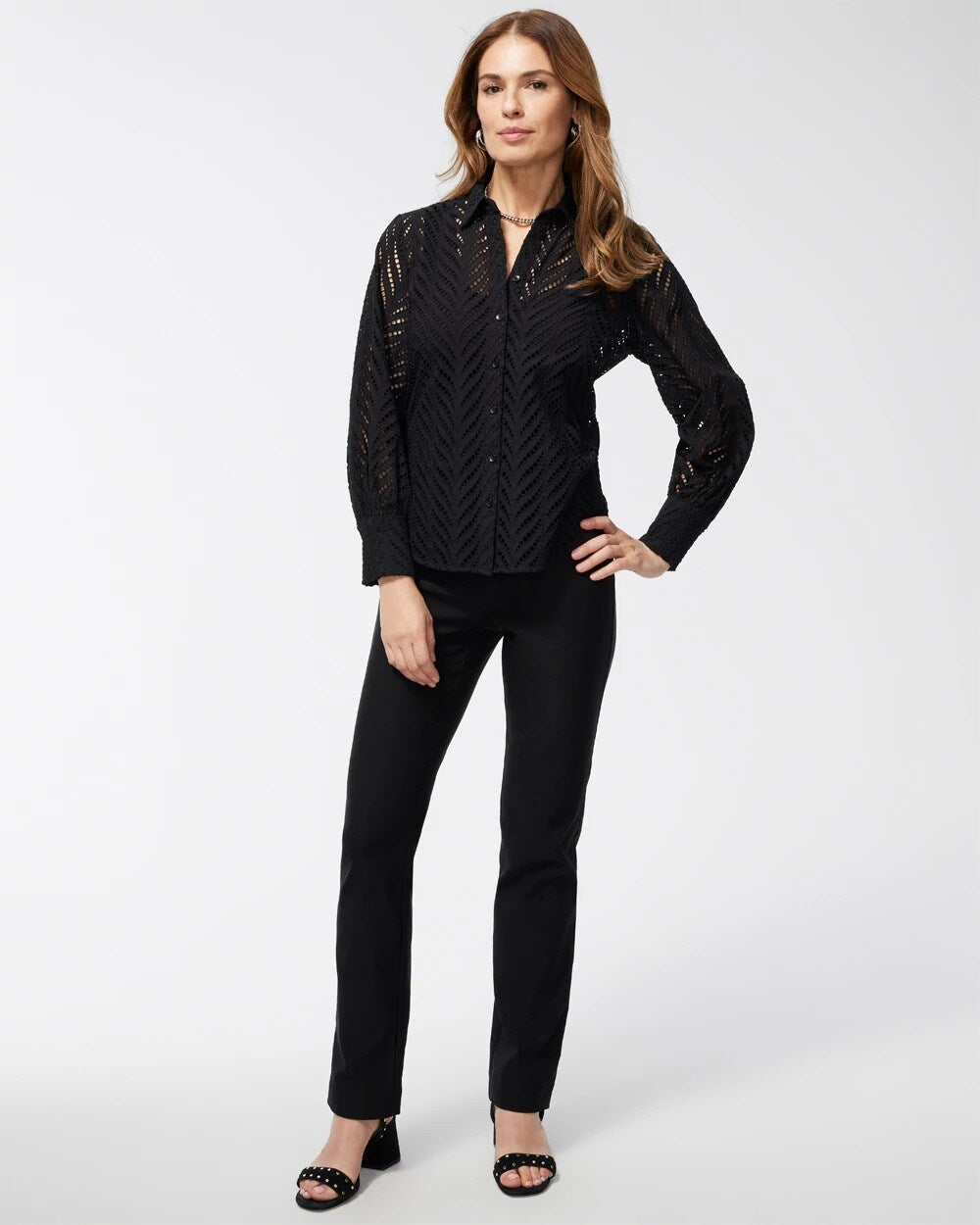 Brigitte Slim Pull-On Pants
