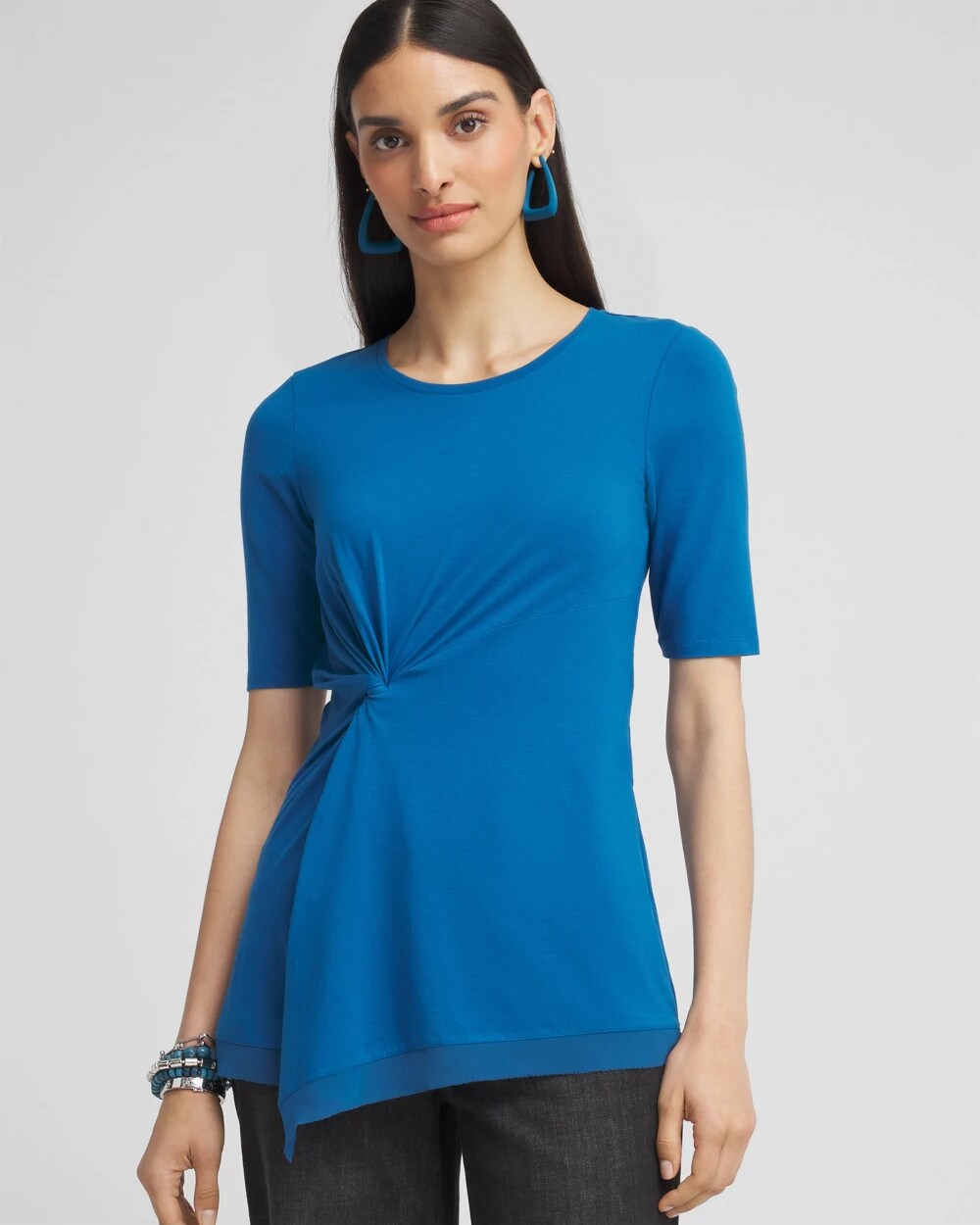 Touch of Cool Draped Tunic