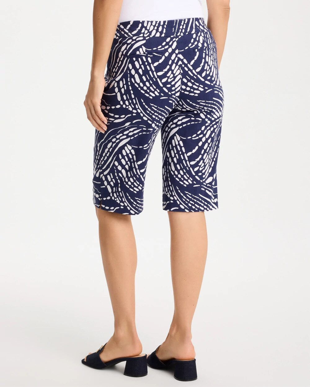 Abstract Brigitte Slim Shorts