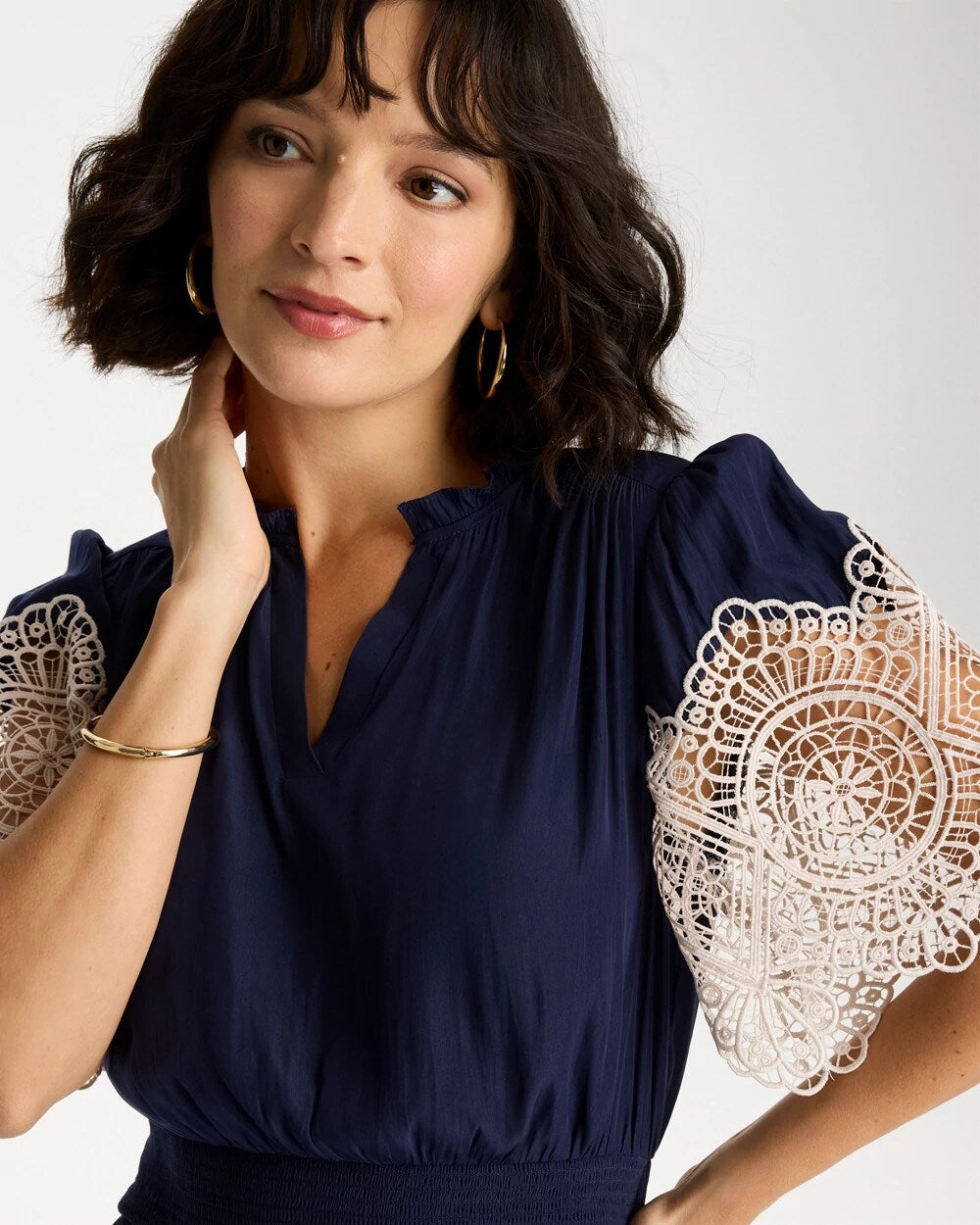 Sea Island Crinkled Midi Dress