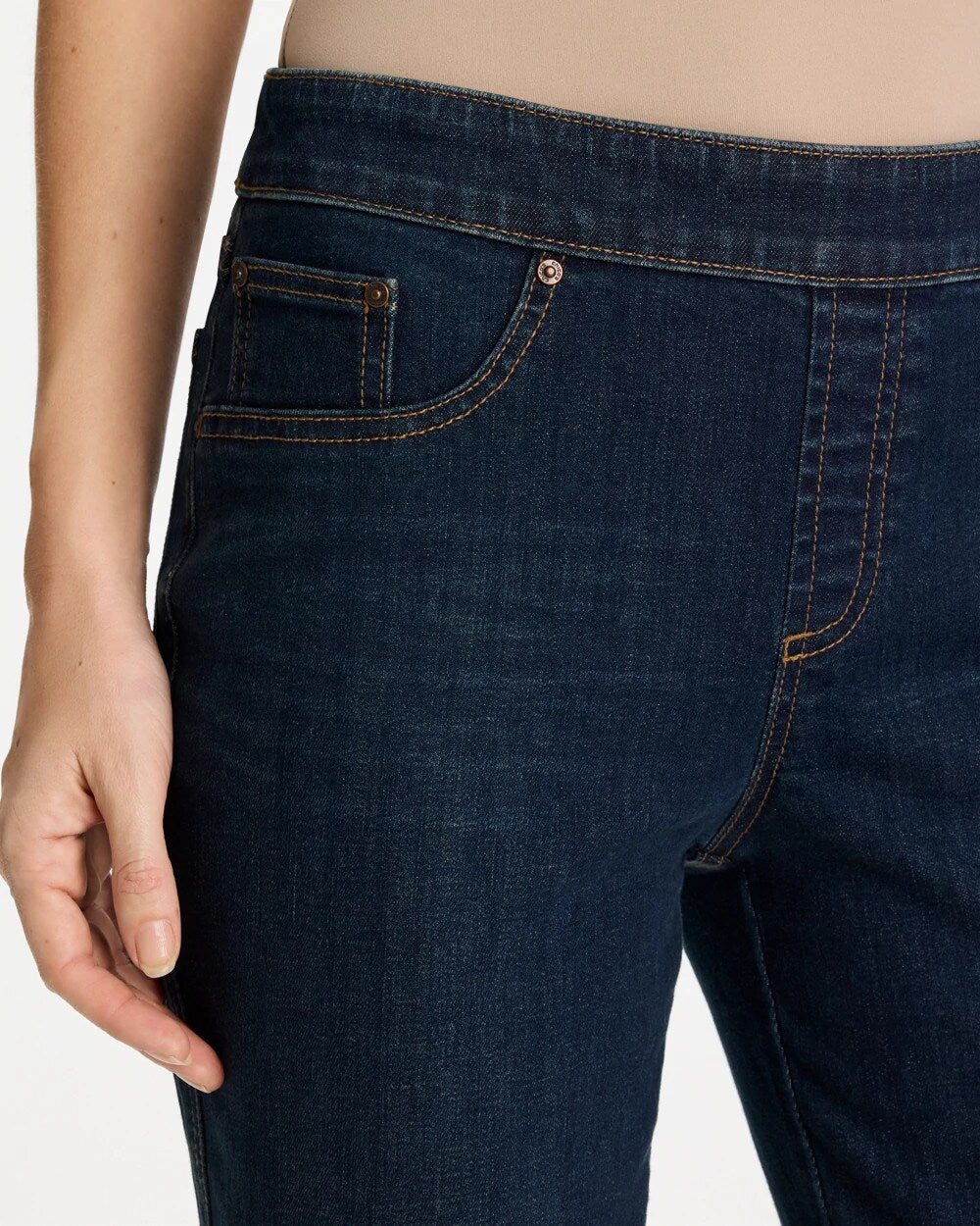 Pull-On Slim Ankle Jeggings
