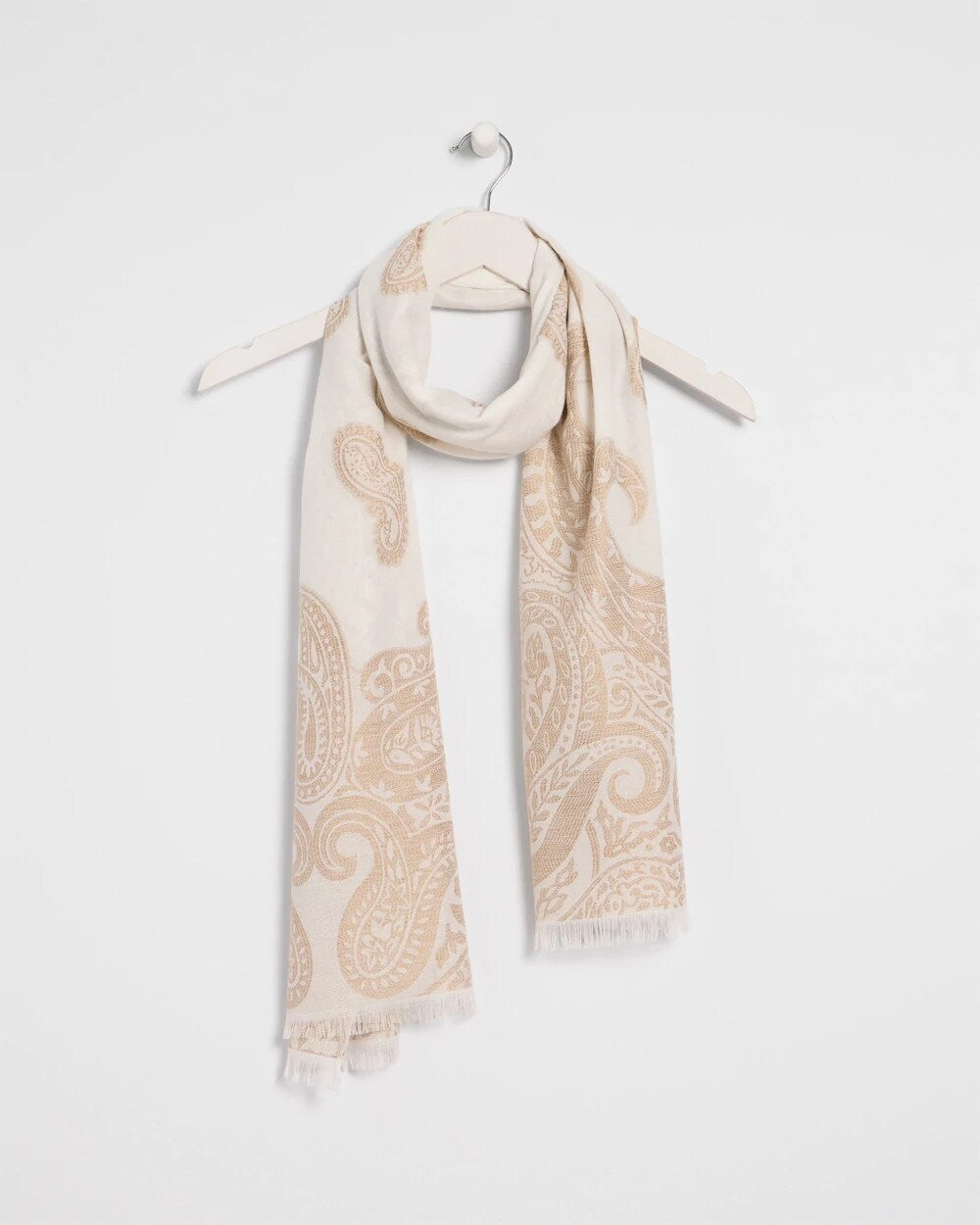 Paisley Jacquard Oblong Scarf