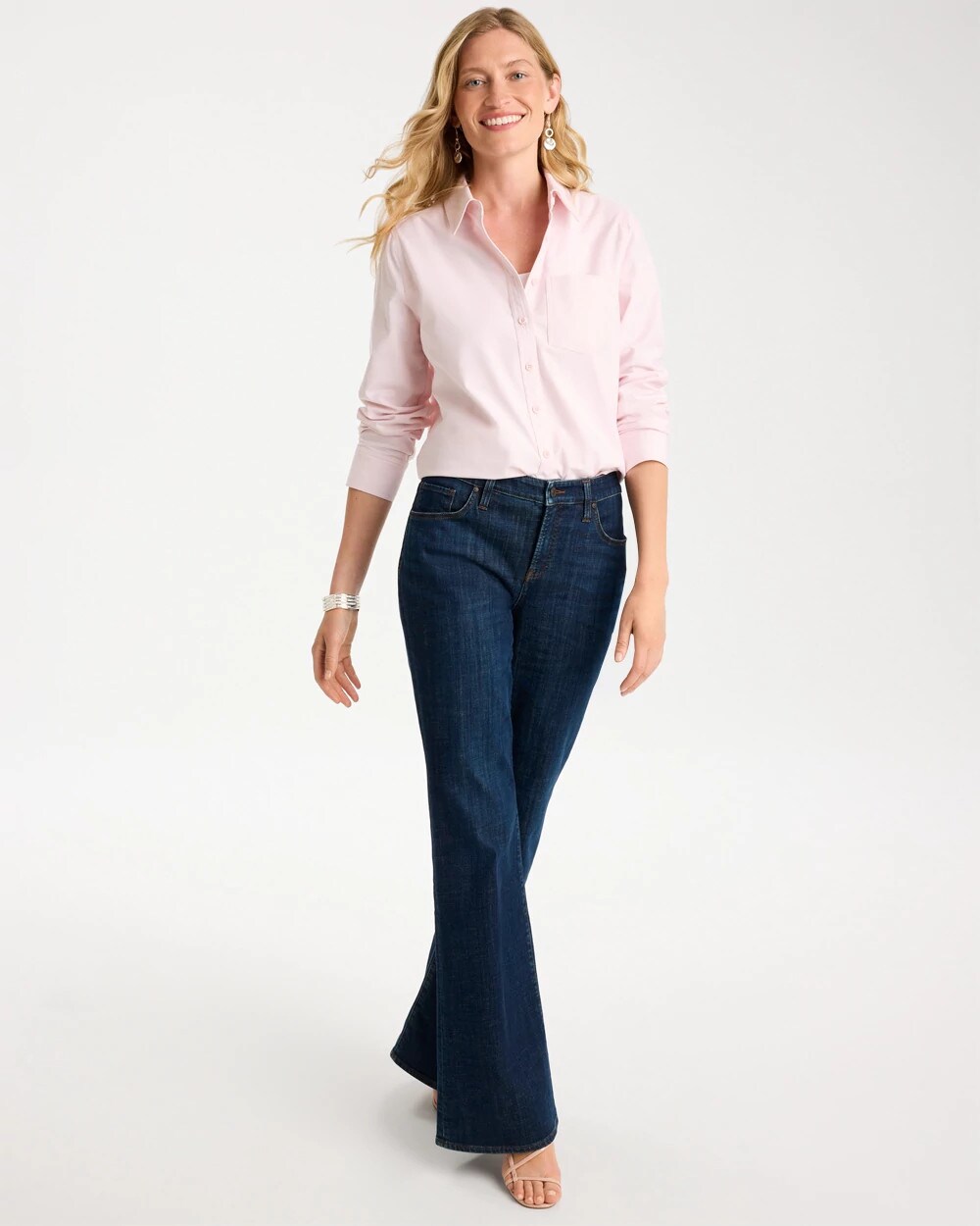 Cotton-Blend Oxford Shirt
