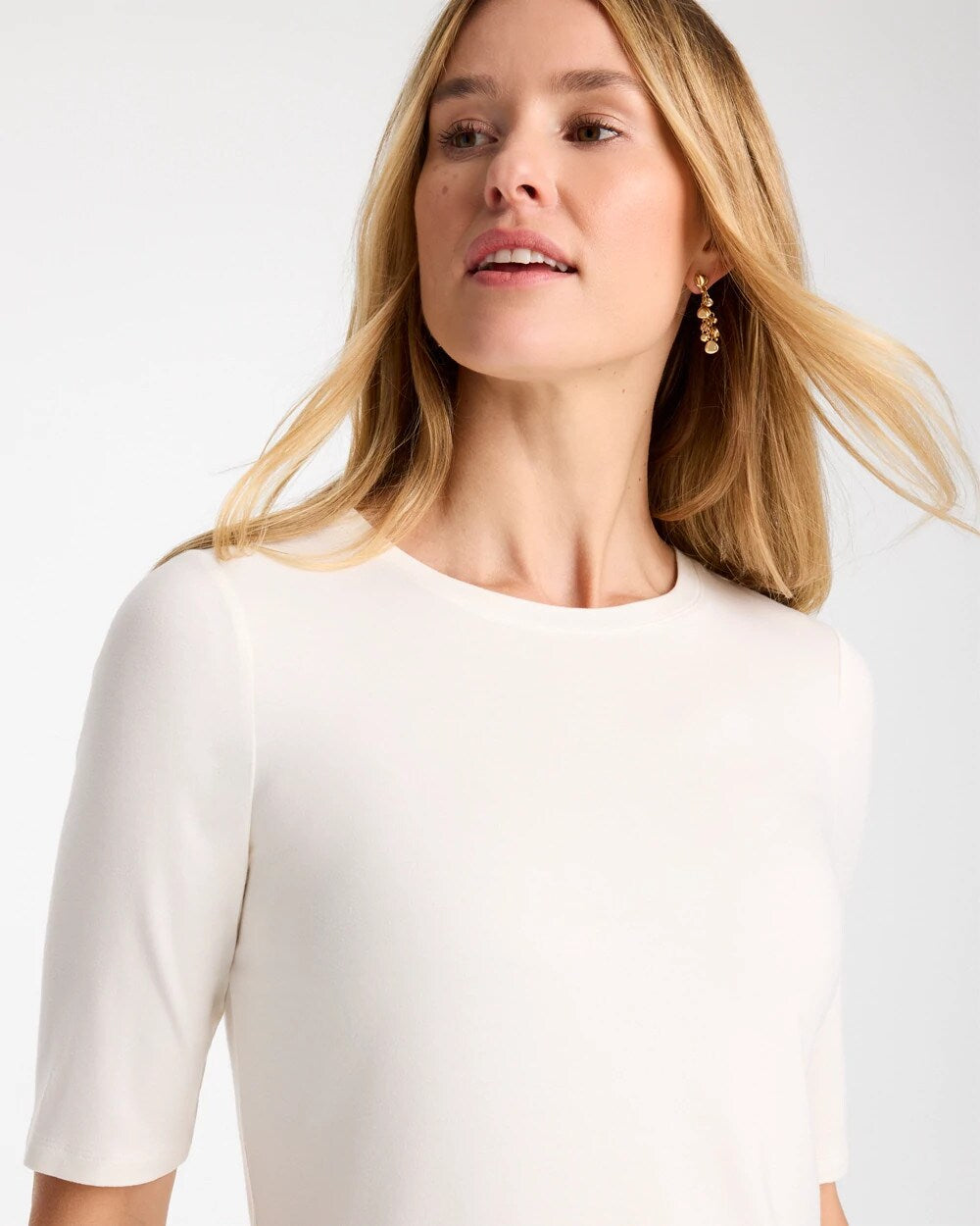 Touch of Cool Elbow Sleeve Tee